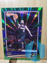 2020-21 Panini Donruss Ricky Rubio #92 Green Laser Holo Phoenix Suns
